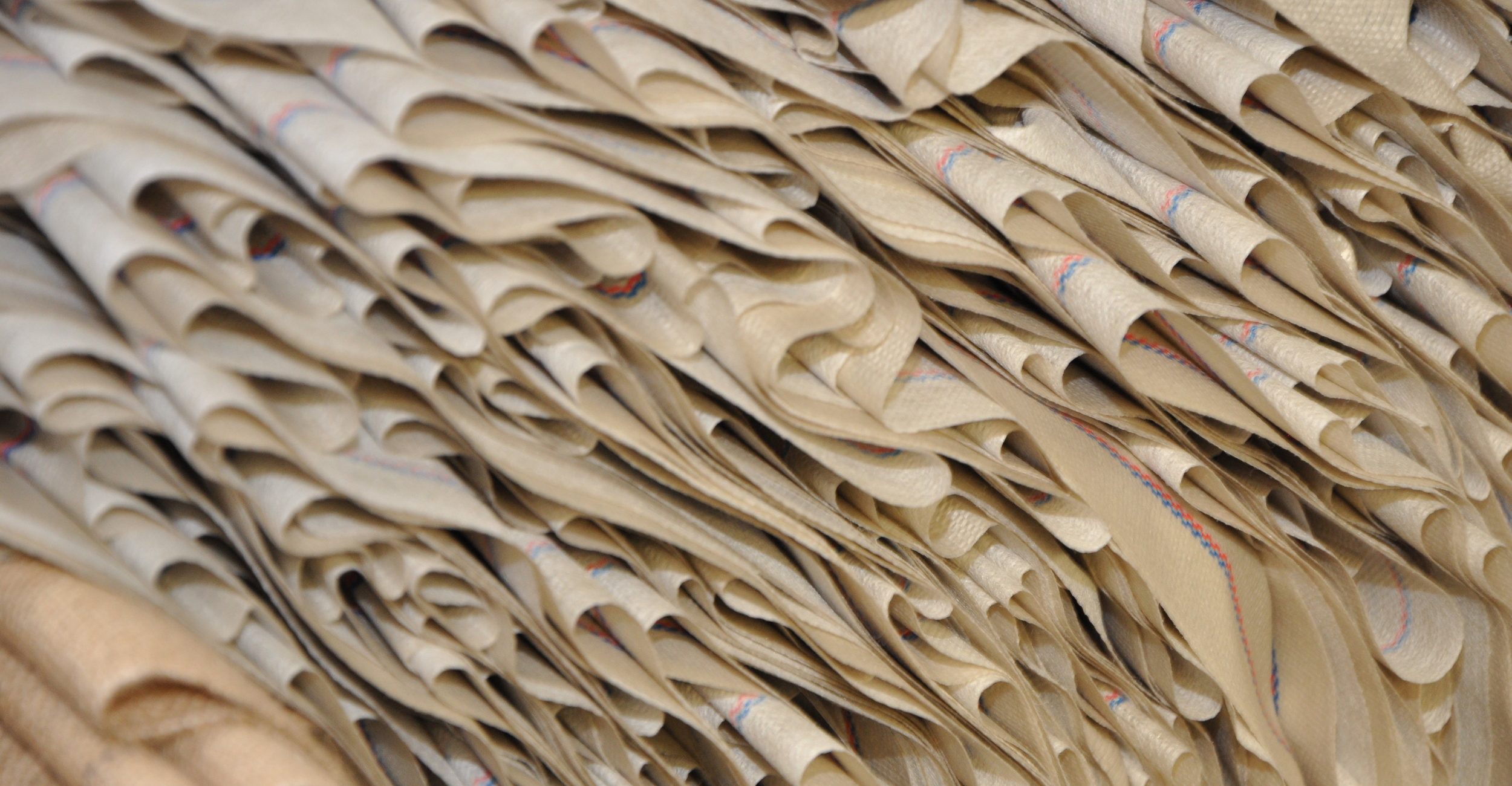 Tæpper skabt af affald